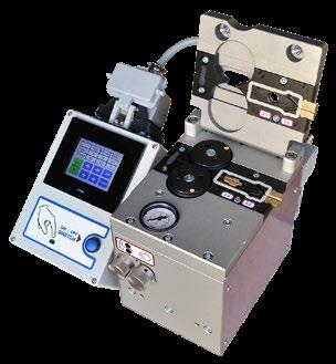BLOWING MACHINES FPT MicroFlow Control unit FPT Microflow s control unit has a user friendly touch display, which can be used to make a number of different adjustments: Model Fiber/Cable Diameter