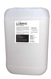LUBRICANTS FPT Lubric Micro 4-20mm & FPT Lubric Pipe 25-60mm A special water based lubricant for fiber optical installations.