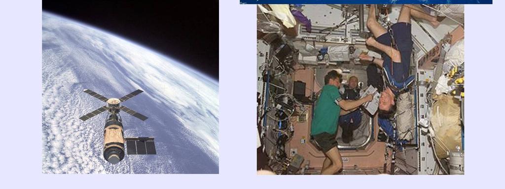 [Upper Left: Salyut 1, 1971; Lower Left: Skylab, 1973; Upper & Lower Right: ISS, 2000--] None of them used the hollow