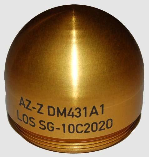 DM431A1 IG HV fuze family DM431A1 IG HV PDSD fuze on HE-PFF (high explosive pre-formed fragments) round To date, JUNGHANS has produced