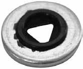 STYLE 110 FACE SEALS STYLE SB FACE SEALS A C A C D D Part Number Max Screw Size A Rubber I.D. B Steel I.D. THREAD SEAL Thread seals provide a postive seal directly against the threads of a bolt.