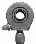 INDUSTRIAL MOUNTS Spherical Rod Eye Material: Forging, Weldment, or Ductile Iron PART CD A CE EX ER LE KK JL REF LOAD CAP SPACER NUMBER WIDTH LIST PRICE CM-RES-05 0.