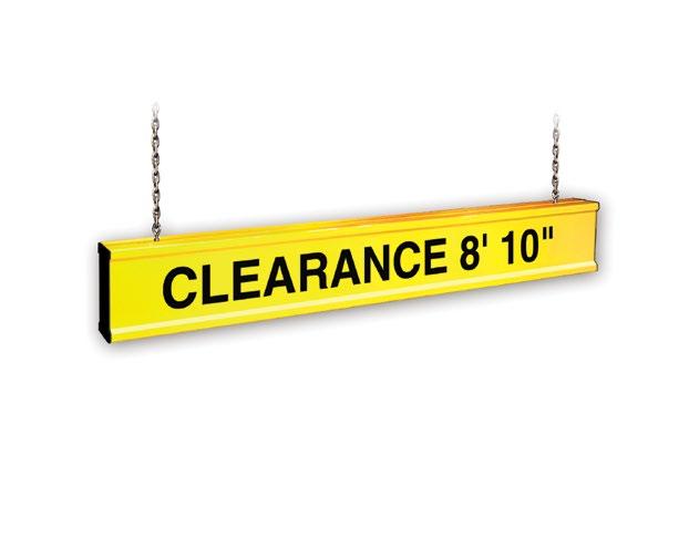 Easy Install Clearance Height Bar