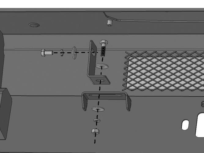 12mm x 50mm Hex Bolts (6) 12mm Flat Washers (3) 12mm Lock Washers (3)
