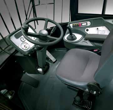 Best-in-class operator comfort Q-amp steering for better steering comfort.