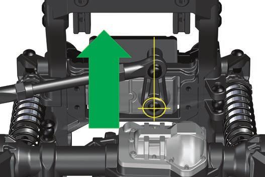 Adjust the drag link to 133.2mm; adjust the steering link to 77.3mm. Steering Link 77.3mm 3. Switch on the power to the receiver and the transmitter. 4.