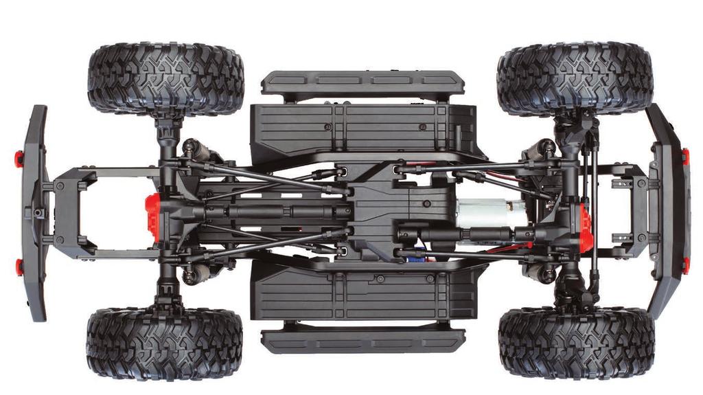 ANATOMY OF THE TRX-4 SPORT Chassis Bottom View Rear Axle Rear Portal