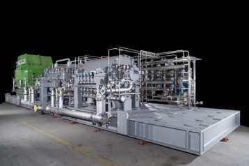 discharge pressure up to 50 bar Refinery processes Refrigeration Chlorine HCL Wetgas O-Gas