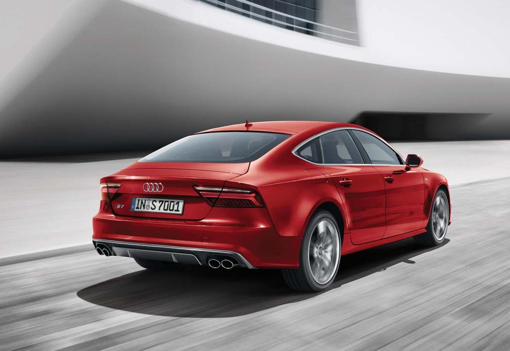 Audi S7 In the wild, beauty, agility and power are a ferocious combination. On the road, that ferocity is yours to tame. Introducing the newly re-designed Audi S7.