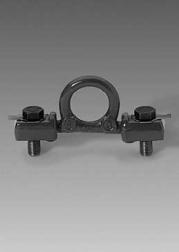 2131.22. Ring Blocks with Position Lock 2131.22.016. Lock plate 17 DIN 463 in t 2131.22. Description: The position locks protect the fixing bolts against bending and shear stresses.