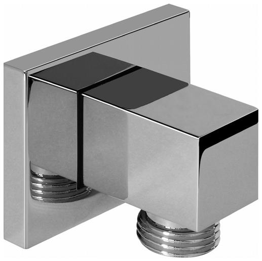 G-8633 Contemporary Square Wall Supply Elbow Product Features 1/2 NPT female thread inlet c u t t i n g e d g e d e s i g n Available Finishes Polished Chrome G-8633-PC Steelnox G-8633-SN