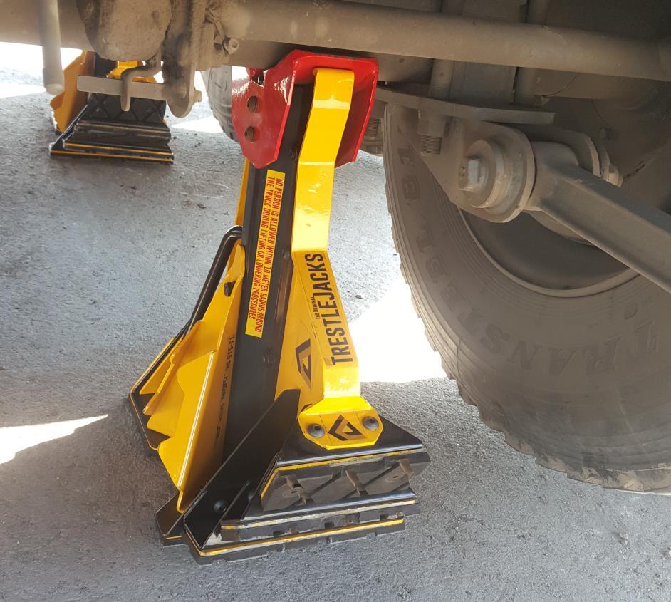 It is only Up & Down Thenewtime andmoneysaver The tried and tested TrestleJack is a 2-in-1 device specifically designed to lift and support the axles of heavy