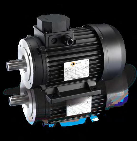 Solid shaft motors Orange1 Group offers a solid shaft motors B34, for high pressure pumps.