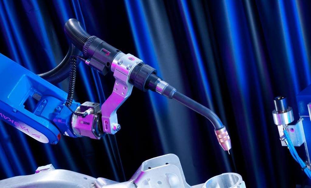 MIG/MAG Welding Torch System ABIROB W liquid cooled Robust & flexible... Pure ROBO power!
