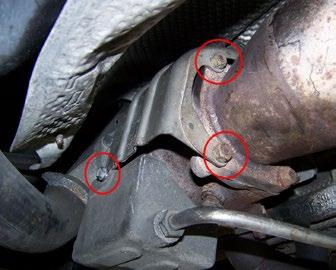 Change Spark Plugs - Step 5 Timesaver tip: Remove the fasteners from the left side turbo heat shield.