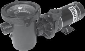 Pool Pumps - Above Ground / Hi-Flo II Side Discharge - 48-Frame 1 1/2" union threads / 1 1/2" FPT intake and 2" union threads / 1 1/2" FPT discharge Powerful side discharge performance Wet end can be