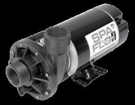 Spa Pumps / Spa Flo II - 48-Frame 48-frame proven design Designed for direct replacement in most spas Viton seals 1 1/2" Intake and Discharge Direct replacement for Aqua Flo FMHP For replacement