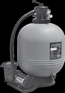 Pool Filters - Above Ground / Carefree Top-Mount - Sand Standard System Filters / Filter Systems Carefree Sand Filter Systems are designed with the ideal combination of high performance and excellent