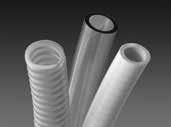 Shurflex / Hose and Tubing AVAILABLE IN: Clear Vinyl: 1 ₈", 1/4", 3 ₈", 3/4", and 3/4" x 1 ¹ 16" White Vinyl: 3 ₈", 3/4", and 1" x 1 1/4" Shur-Grip: 3/4", 3/4" thin, 1 1/2", and 2" Flex: 1/2", 3/4",