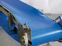 reduces the footprint of conveyors and makes cleaning easier.
