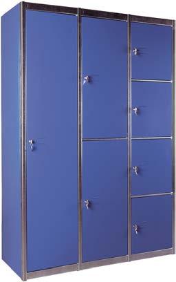 - One, two or four doors: the modular door system allows partitioning of space as needed.
