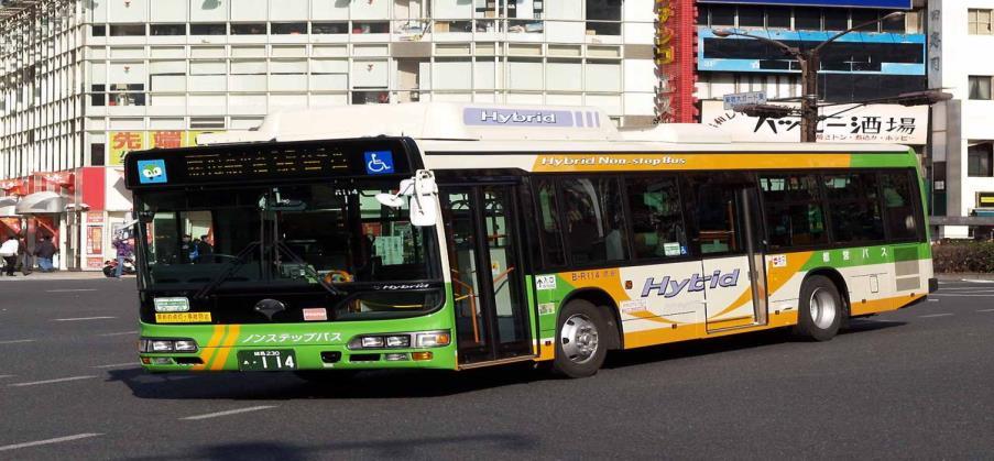 Slika 16. Hibridni autobus Hino blue ribbon Izvor: https://en.wikipedia.org/wiki/hybrid_electric_bus 6.2.3. GYROBUS Ime dolazi od Grčkog pojma za kotač zamašnjak, gyros.