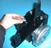 Place the compressor drive pulley over the clutch and align the keyway. Attach the pulley using the provided hardware. Tighten securely to the shaft (Figure 2). Figure 1 3.