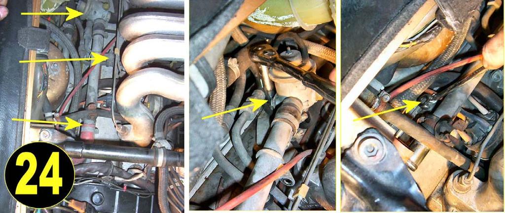 Removal of EGR Air Lines: Now that the air filter box is out of our way, we can remove the air pump and air rail assemblies.