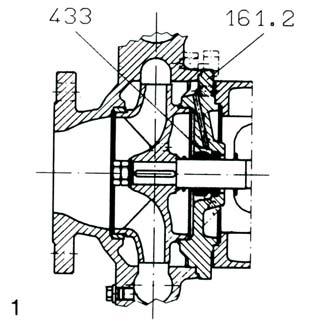 Cross Section With Parts List PART NO DESCRIPTION ARRANGEMENT 0 1 STANDARD PACKED GLAND WITH MECHANICAL SEAL 102 Volute casing 1 1 161.1 Gland housing 1 1 161.