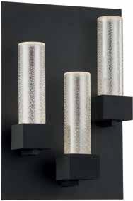 5 3/4 5 3/4 3-LIGHT OUTDOOR LED WALL SCONCE 3 x 4.
