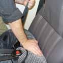 Installation: Rear-Facing Ensure the vehicle seat belt system is locked. If your vehicle is not equipped with a lockable seat belt system, use of a locking clip may be required.