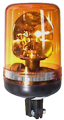 dual voltage power supply. 170491 Amber dome. E-approved.