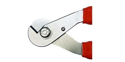 125 Cable Cutters easy cutting dropped forged, oil hardened Only for Cu- and Al wire Multi wire up to