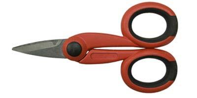 150 Electrical Scissor dropped forged, oil hardened cuts fine wire and thin plates Only to be used on Cu/Al cable! Not to be used on steel!