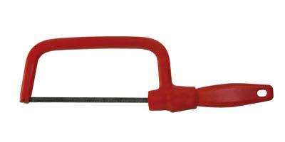 Length*/ Weight g Blade length* 250/150 215 *declaration in mm Norm 766 Mini Metal Hacksaw Frame