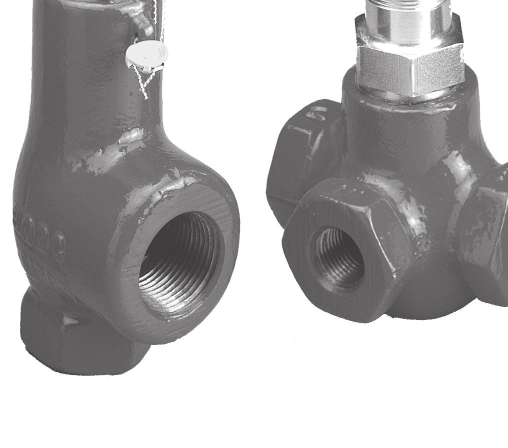 The valves are designed to give favourable ﬂow characteristics and are easy to dismantle for servicing. The valve cone is designed to ensure tight seal.