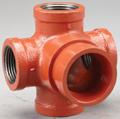 25 ( ): Number of outlets A B B 851 Reducing Sprinkler Hub 3 Outlets B Size A B Weight in in in Lbs mm mm mm Kgs 1½ x 1 (4) 2.38 1.80 1.76 40 x 25 (4) 60 46 0.8 2 x 1 (4) 2.