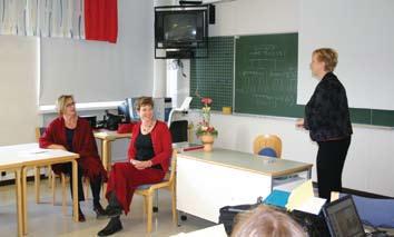 delom in povezovanja s svetom dela. Spoznali so vsebino izobraževanja in usposabljanja finskih učiteljev poklicnega izobraževanja.