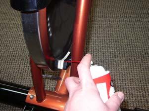 Continue pedaling for 10-20 seconds and then wipe away the excess lubricant.