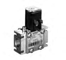 Safety combinations for one- or two-stage operating modes in compact size: Solenoid valves up to 6 mbar (6.