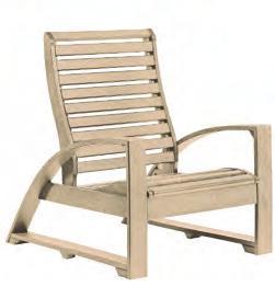 ST. TROPEZ INDEX C30 - Lounge Chair 41 x 30 x 38 (15) 104 x 76 x 97 cm (38) 68