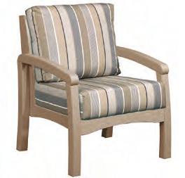 BAY BREEZE COLLECTION INDEX DSF161 - Arm Chair Frame 32 x 30 x 33