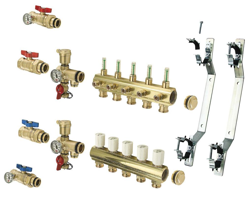 Page 1 Introduction The M-8200 Precision Manifolds are designed for use in Hydronic radiant panel heating and cooling applications.