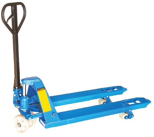 Kg TL3307 2,500 75 550 1,100 160 PALLET TRUCK - TL MODEL DF MODEL TL3308 2,500 75 685 1,220 160 PALLET TRUCK DF MODEL Top quality hydraulic pump with a slow lowering hand control valve 3-position