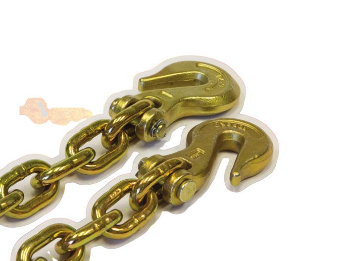 Chain Load Binders G70 Clevis & Slip Hooks All EXALOY Chain Binders are manufactured