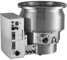 MAG INTEGRA - Magnetic Rotor Suspension with integrated Frequency Converter, with Compound Stage TURBOVAC MAG W 1300 ip(l) to 2200 ip(l) Typical Applications - PVD coatings systems - Coating of