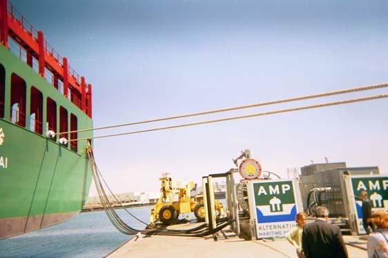 ARB s Cold-Ironing Evaluation Report (March 2006) Most cost-effective for container, passenger, and refrigerated cargo ships Prime candidate ports: LA, Long Beach, Oakland, San Diego, SF,