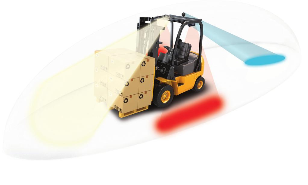 Collision Avoidance FORKLIFT SPOTTER TM SAFE ZONE Approximately every three days someone in the US is killed in a forklift related accident.