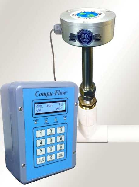 INTRODUCTION: The basic kit of the C6 Compu-Flow Electromagnetic flow meter consists of a low profile insertion sensor and a display control panel.