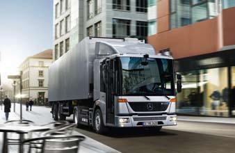 Fuel-saving automatic transmission Low-wear brake system High-stability suspension Panoramic cab